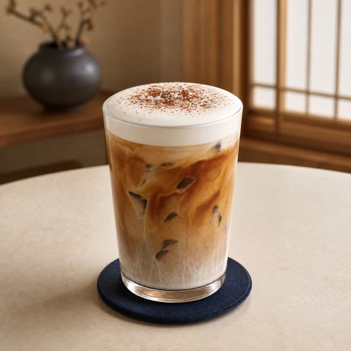 HAN SPACE Seoul cream latte